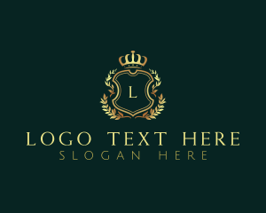 Shield - Elegant Ornament Crest logo design