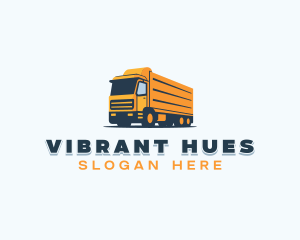 Shipping Freight Truck Logo