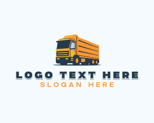 Shipping Freight Truck Logo