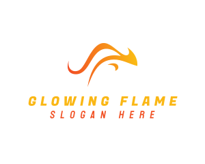 Flame Kangaroo Esports logo design