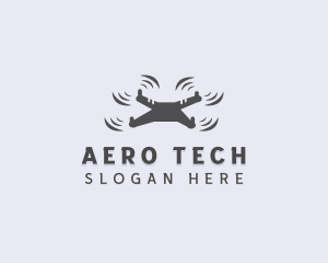 Videography Tech Drone logo design