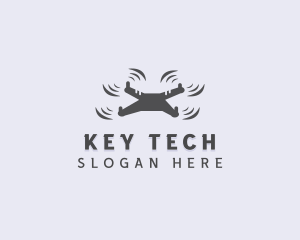 Videography Tech Drone logo design