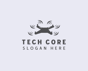 Videography Tech Drone logo design