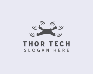 Videography Tech Drone logo design