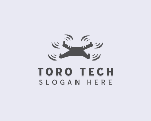 Videography Tech Drone logo design