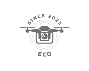 Aerial Surveillance Drone Logo