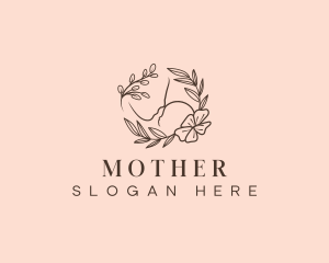 Maternity Floral Mother logo design