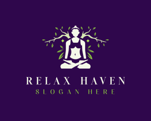 Yoga Wellness Relaxation logo design