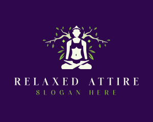 Yoga Wellness Relaxation logo design