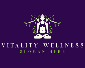 Yoga Wellness Relaxation logo design