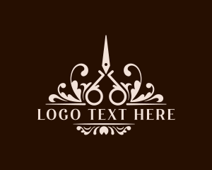 two-hair stylist-logo-examples
