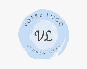 Fashion Designer Watercolor Logo