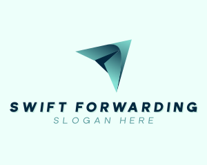 Forwarding - Forwarding Plane Freight logo design