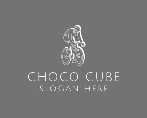 Biking Cyclist Sports  Logo