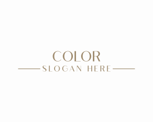 Coordinator - Elegant Minimalist Wordmark logo design