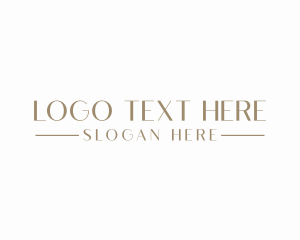 Elegant Minimalist Wordmark Logo