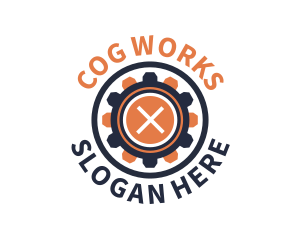 Gear Cog Mechanic logo design