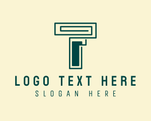 Consultant - Finance Consulting Letter T logo design