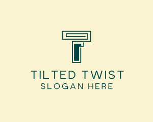 Finance Banking Letter T logo design