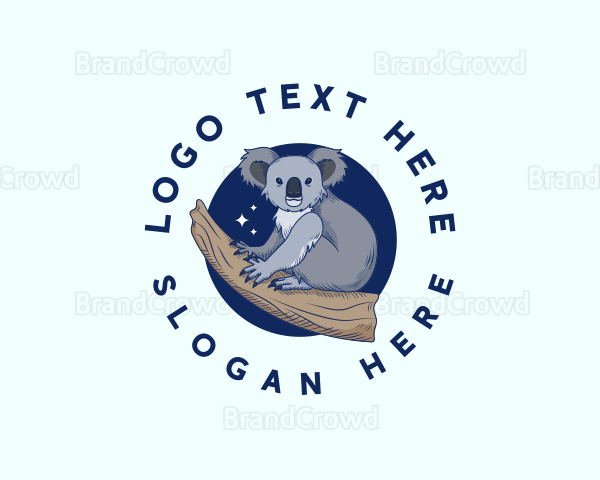 Marsupial Koala Bear Logo