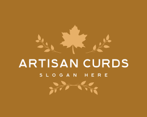 Autumn Leaf Nature logo design