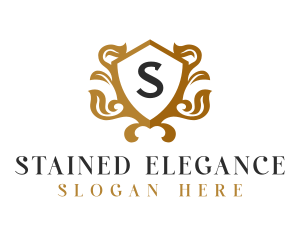 High End Ornament Crest logo design