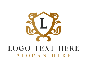 Classic - High End Ornament Crest logo design