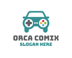 Car Gaming Controller Logo