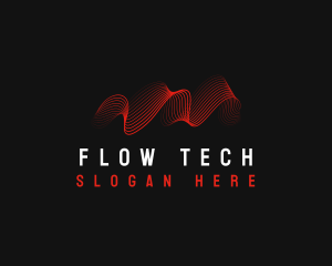 Tune Wave Tech Sound logo design