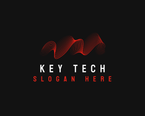 Tune Wave Tech Sound logo design