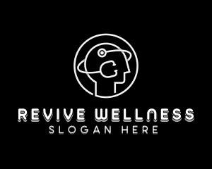 Rehab - Stethoscope Mental Wellness logo design