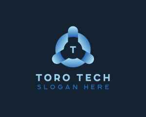 Software Tech Cyber logo design