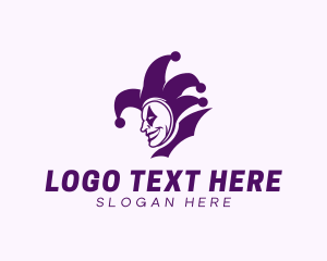 Drama - Clown Jester Circus logo design