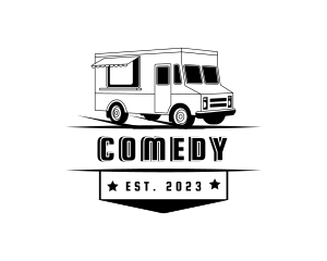 Food Truck Van Logo