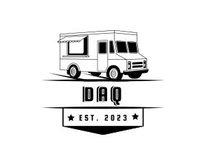 Food Truck Van Logo