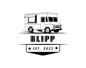 Food Truck Van logo design