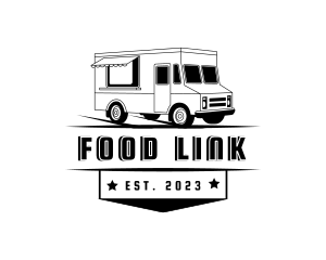 Food Truck Van logo design