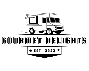 Food Truck Van logo design