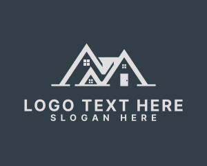 Loft - Residence House Property logo design