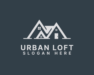 Loft - Residence House Property logo design