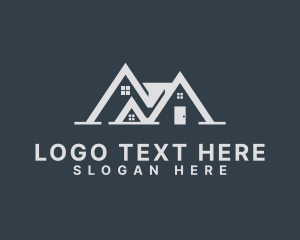 Contractor - Residence House Property logo design