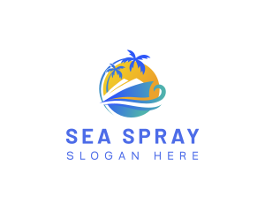 Travel Cruise Transportation logo design