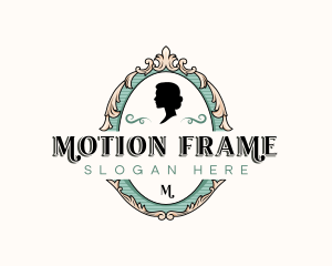 Salon Frame Hairdresser logo design