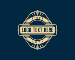 Bourbon - Distillery Bourbon Liquor logo design