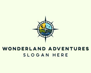 Outdoor Adventure Compass logo design