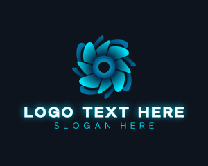 Website - Technology Cyber Propeller logo design