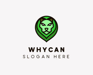 Nightclub - Wildlife Lion Head logo design