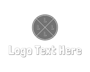 Wagon Wheel - Pie Chart Business logo design