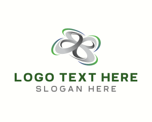 Vlogger - Abstract Drone Media logo design