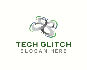 Drone Tech Quadcopter logo design